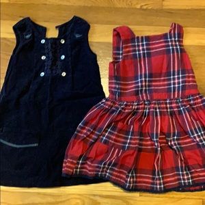 2 dresses. Perfect for Christmas/winter time!